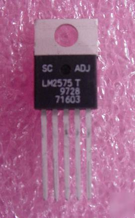 LM2575T adj 1A switching voltage regulator lot of 10