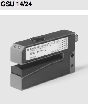 Leuze-lumiflex : gsu 14 / 24 ultrasonic fork sensor