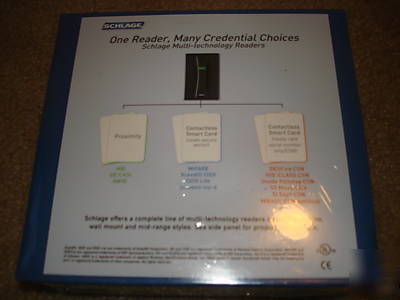 New schlage locknetics sxf 1500 proximity reader - 