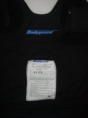 Smith & wesson bodyguard armor carrier women black xl/l
