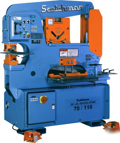 New 70 ton scotchman do 70/110-24M ironworker, 70 & 110