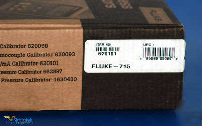 Fluke 715 volt / ma process calibrator meter w/warranty