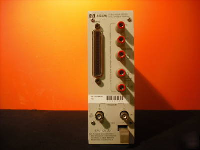 Hp agilent 44702A high speed a / d voltmeter module