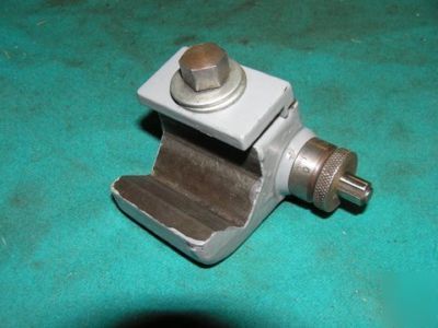 Micrometer carriage stop for small lathe, 9