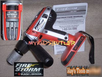 New >black & decker firestorm 18V hammer drill FSX1800HD
