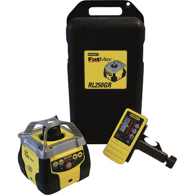 Stanley fatmax self-leveling rotary laser level RL250GR