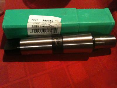 New jacobs taper arbor AO403 7321 qty 1 