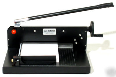 New qcm-1200E stack paper cutter w/ lifetime warranty