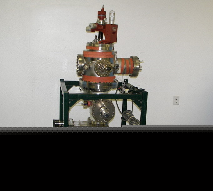 Perkin-elmer ion pump vacuum chamber bell jar system