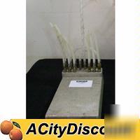Restaurant bar 14 pass aluminum cold plate - 7IN / 7OUT