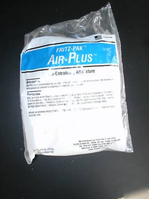 1 bag air entraining admixture for 1 cu yard concrete