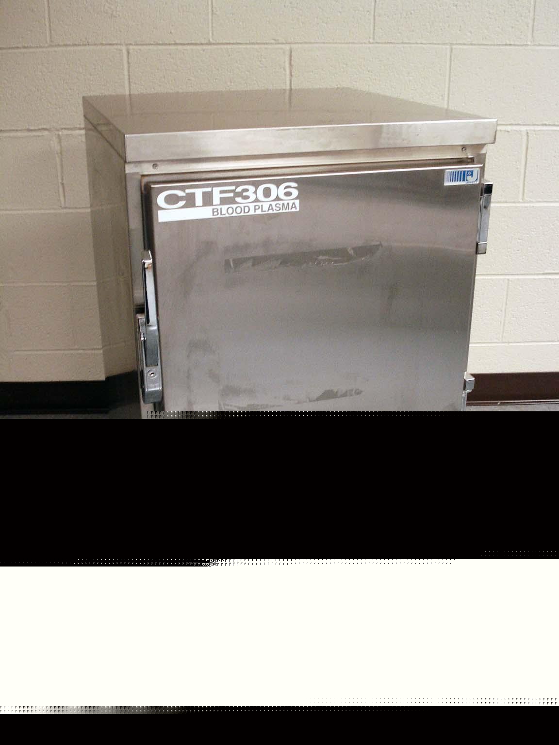 Jewett CTF306 under counter blood plasma freezer