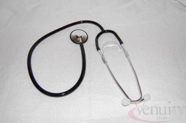 Kerma 4600 single head black stethoscopes lot/20