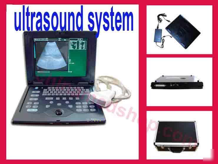 Portalble ultrasound scanner system+2P+printer+trolley