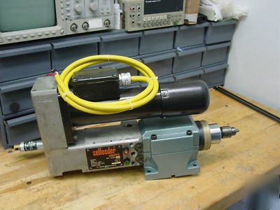 Sugino selfeeder drillhead, router head, 7200 rpm 1/8IN