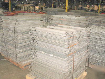 Used pallet racking/beams/wire decking interlake style