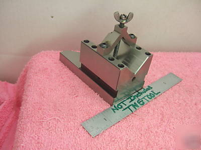 V block (1) offset jig grind/bore machinist/toolmaker 
