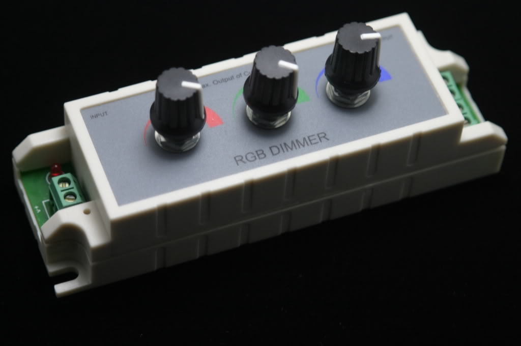 10P 12V 3A rgb led dimmer adjustable bright controller