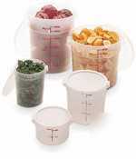 Cambro translucent round lid |1 dz| RFSC1PP