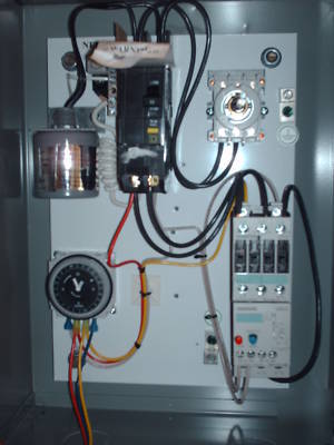 Electrical panel ,pump,timer,grasslin,siemens sirius, 