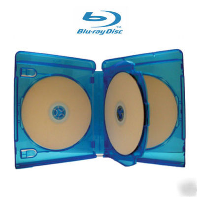 New blu ray case hold 3, 4 ,5 & 6 disc combo 20-pak