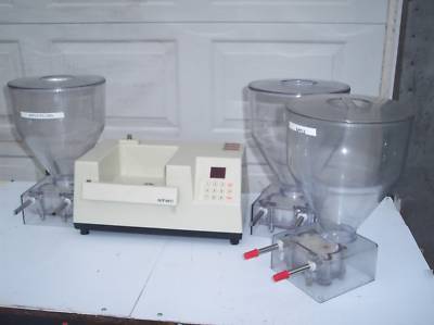 Nice edhard mk donut filler w/ 3 hoppers jelly pump