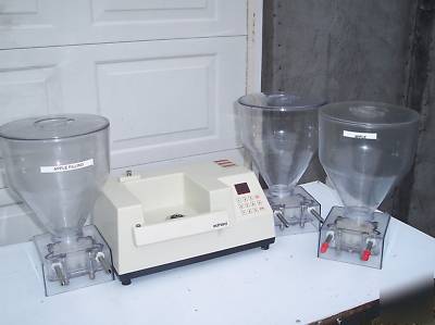 Nice edhard mk donut filler w/ 3 hoppers jelly pump