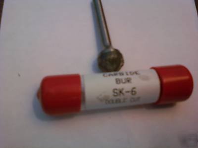 Sk-6DBL carbide bur abrasive grinding deburring carbide