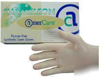 Tattoo chameleon synthetic medical exam gloves sz med