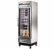 New true single glass door refrigerator - t-19G