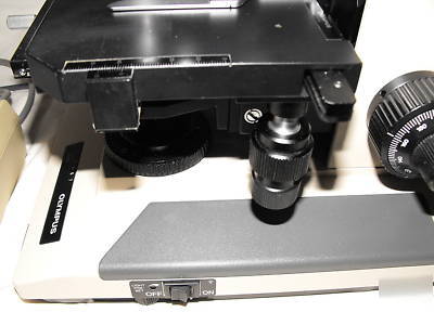 Olympus bh-2 bhtu dual viewing microscope complete