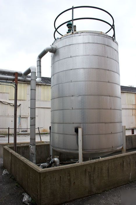 Pressure vessel storage tank insulated heated 5K gal