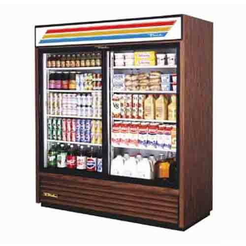 True gdm-61 glass door merchandiser, reach-in refrigera