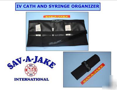  swat paramedic stealth syringe iv organizer sav-a-jake