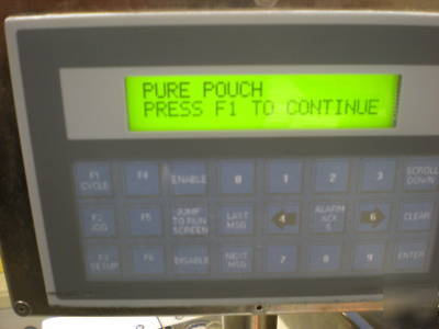 Purepouch medical packaging machine