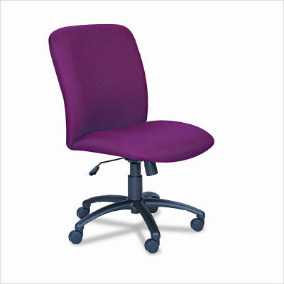 Safco products chair, high back, big and tall, burgundy