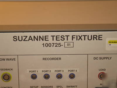 Sandman suzanne test fixture model 100725-01 lemo con