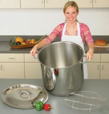 65QT surgical stainless steel stock pot