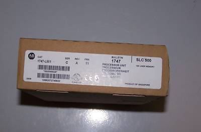 Allen-bradley 1747-L551 slc 500 processor nob tested