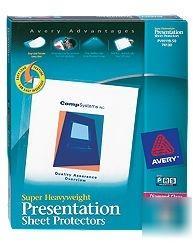 Avery sheet protectors 74130