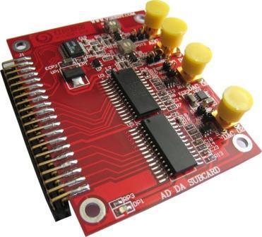 Fpga development board ad / da module subcard 12BIT adc