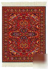 Mouserug mouse pad scarlet lilihan oriental rug persian