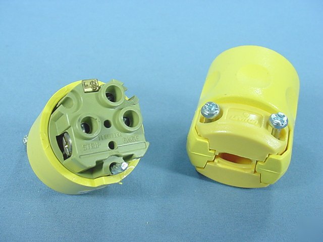 New leviton connector plug nema 6-20 20A 250V 20 amp