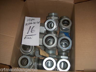 New lot of 10 lenz hydraulic elbow o ring tube seal 2