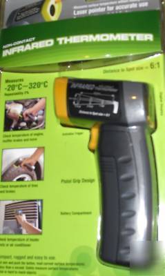 Non-contact handheld infrared thermometer w/lcd display