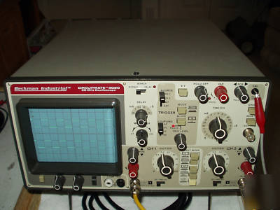 Oscilloscope beckman 9020 perfect operation w/warranty