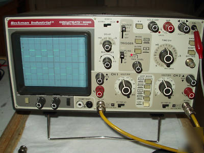 Oscilloscope beckman 9020 perfect operation w/warranty