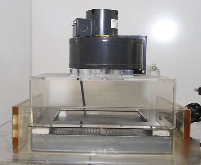 Plexiglass flow box hood 18