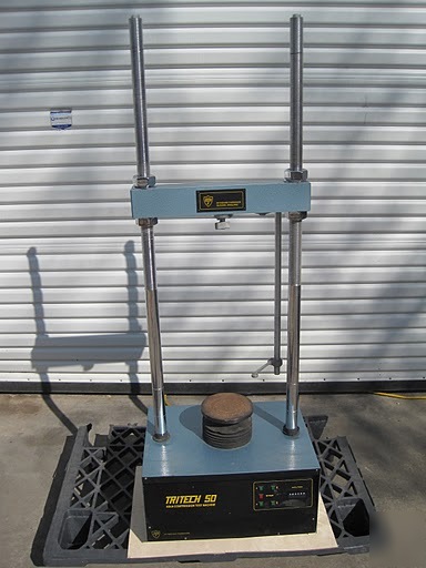 Tritech 50 compression test machine soil asphalt humble