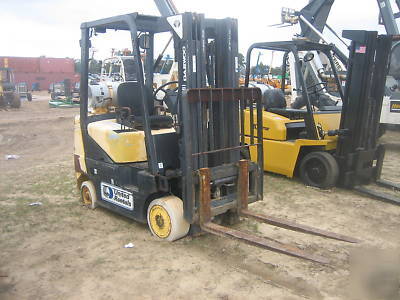 2003 daewoo 5000# forklift cushion tires lp powered hd